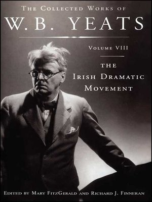 cover image of The Collected Works of W.B. Yeats Volume VIII
